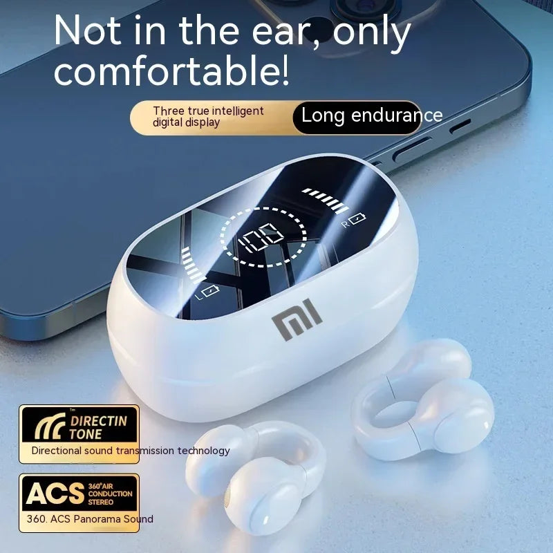 Xiaomi Wireless Bluetooth 5.3 Headsets Bone Conduction M47 Earphone Noise Canceling HiFI Stereo Sound Sport Headset Earbuds
