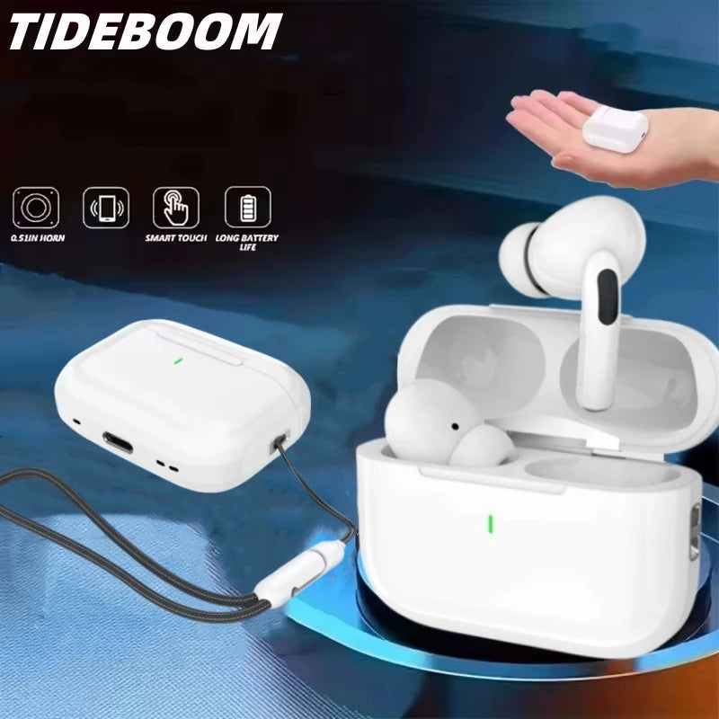 New Air Pro 5 TWS Max Wireless Bluetooth Earphones Headphones HiFi Sound Low Latency Noise Reduction Earbuds for IPhone Android