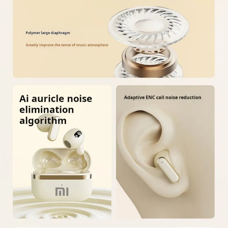 Original XIAOMI Wireless Earbuds Bluetooth Earphones 5.3 TWS Headset Touch Control Sports Gaming Headphones with ENC Mic Noise