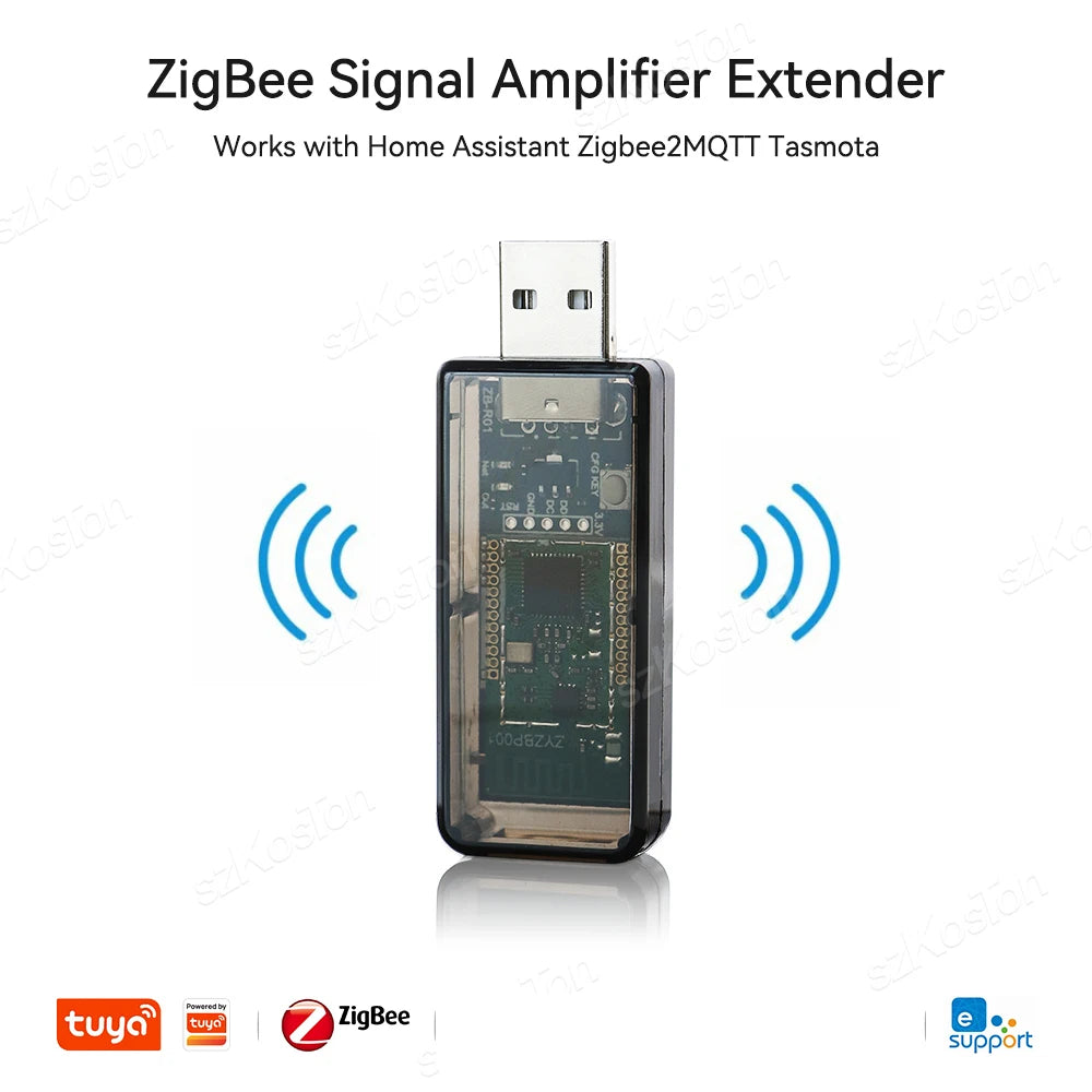 Tuya ZigBee 3.0 Signal Repeater USB Extender Signal Amplifier for Smart Life ZigBee2MQTT Gateway Hub Mesh Home Assistant Devices