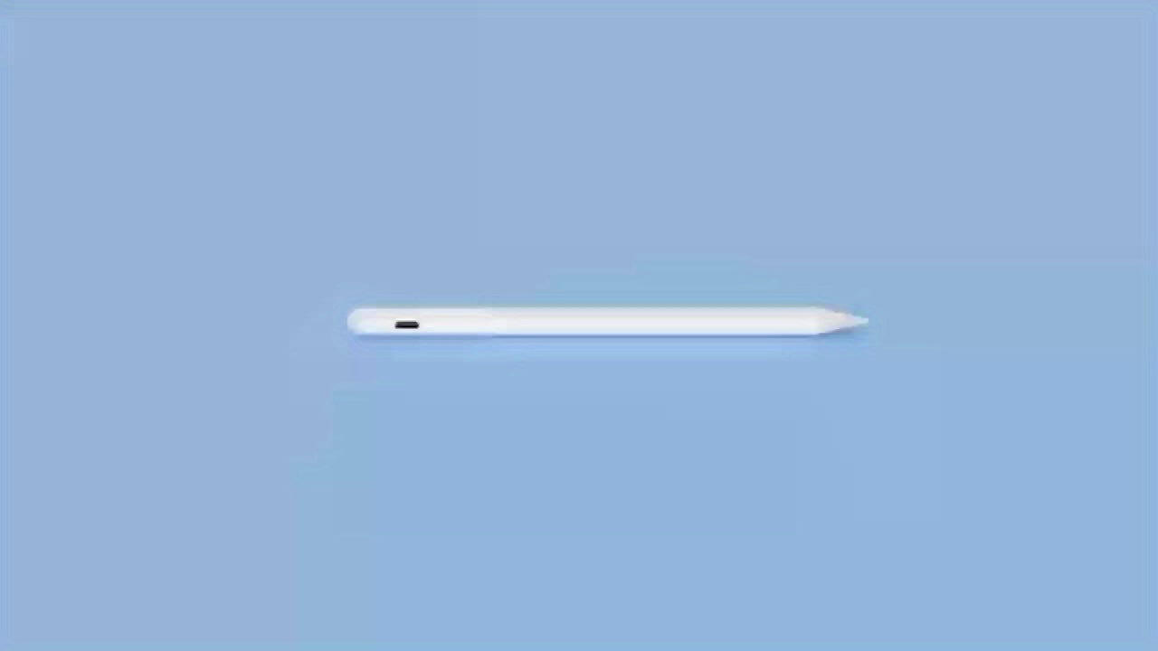 Stylus Pen for iPad with Palm Rejection & Tilt Sensing, Fast Charging, Compatible with iPad 6-10, Pro 12.9/11", Air 3/4/5, Mini 5/6 - White, Tool, Streamlined Accessory, Sleek Design, Modern Material, Functional Design