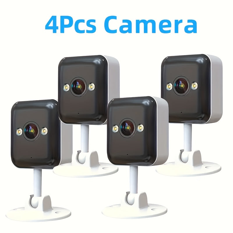 1080P Full HD Wireless Surveillance Camera, Full-Color Night Vision, Two-Way Voice Call, Motion Detection, Built-in AP Hotspot, Can Be Viewed Without Internet, Take Care Of Children, Elderly And Pets Safety Surveillance Camer