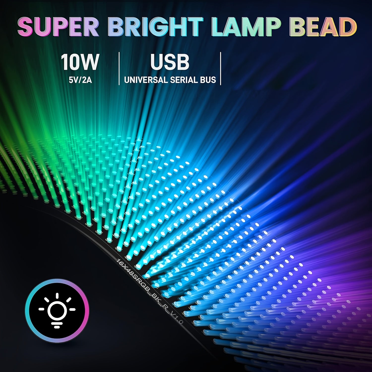 [Flexible LED Matrix Panel] LED Matrix Panel Sign with USB Power, App Control & Remote | Flexible, DIY Programmable Lighting for Stores, Hotels, Holidays | Easy Installation, Durable Design, Dimmable Graphite RGB Display, Hol