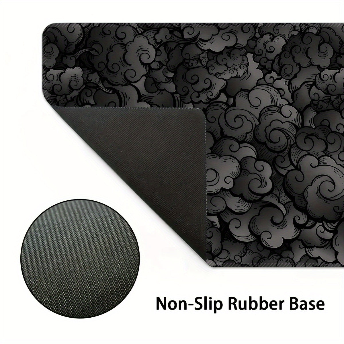 XXL Large Gaming Mouse Pad - Extra Wide Extended Desk Mat with Non-Slip Base, Thickened Rubber Surface, Precision Stitching - Extra Large Computer Mat for PC, Laptop, Office, Streaming - Anti-Fraying Edges - Ideal Gaming Desk