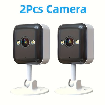 1080P Full HD Wireless Surveillance Camera, Full-Color Night Vision, Two-Way Voice Call, Motion Detection, Built-in AP Hotspot, Can Be Viewed Without Internet, Take Care Of Children, Elderly And Pets Safety Surveillance Camer