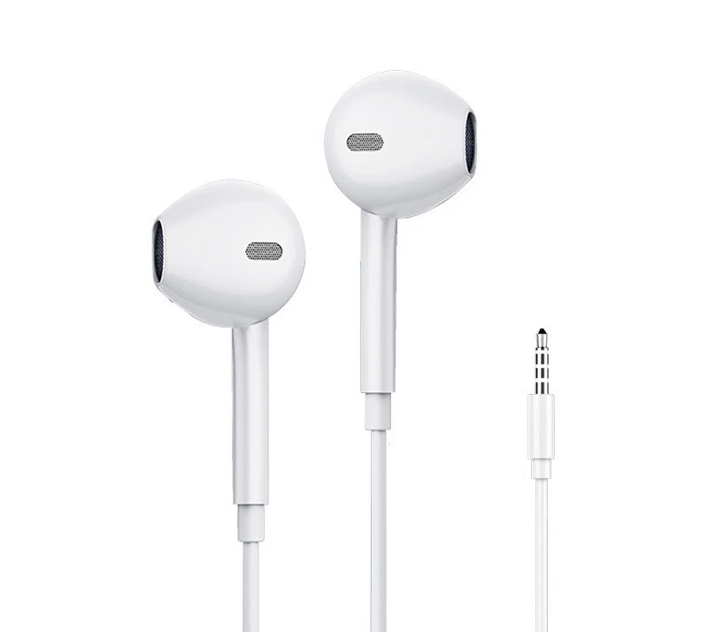 Original Wired Earphones For iPhone 16/15/14/13/12/11 Pro Max 7/8Plus XR/XS/X iPad In-Ear Earbuds Lightning USB-C 3.5mm Earphone