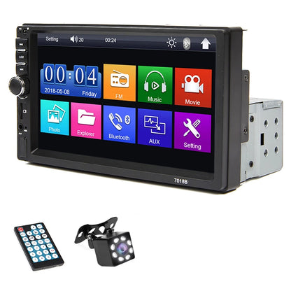 7 Inch Car Radio 1 Din Multimedia MP5 Player Mirror Link Touch Screen FM ISO Power Aux Input Bluetooth USB Universal Autoradio
