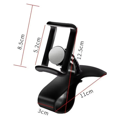 360 Rotatable Car Phone Holder Universal Cell Phone Stands Car Rack Dashboard Support for Auto Grip Mobile Phone Fixed Bracket
