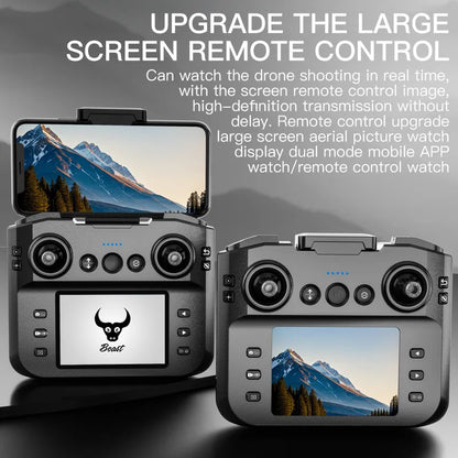 SG901MAX GPS Drone 8K Professional HD Dual Camera With Screen 5G WIFI 360°Obstacle Avoidance Brushless Foldable Quadcopter Drone