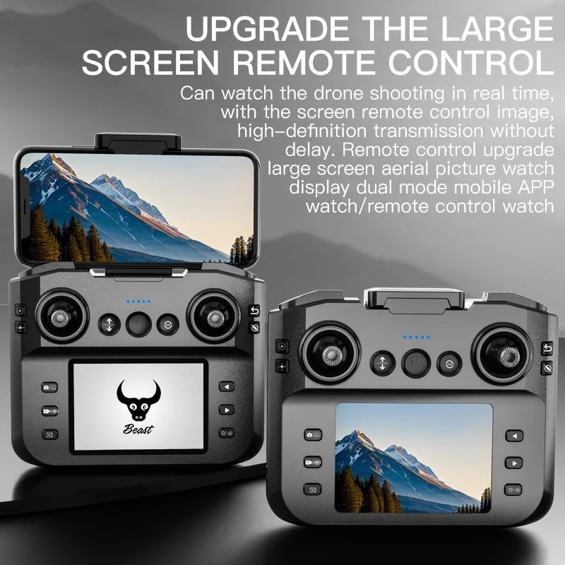 SG901MAX GPS Drone 8K Professional HD Dual Camera With Screen 5G WIFI 360°Obstacle Avoidance Brushless Foldable Quadcopter Drone