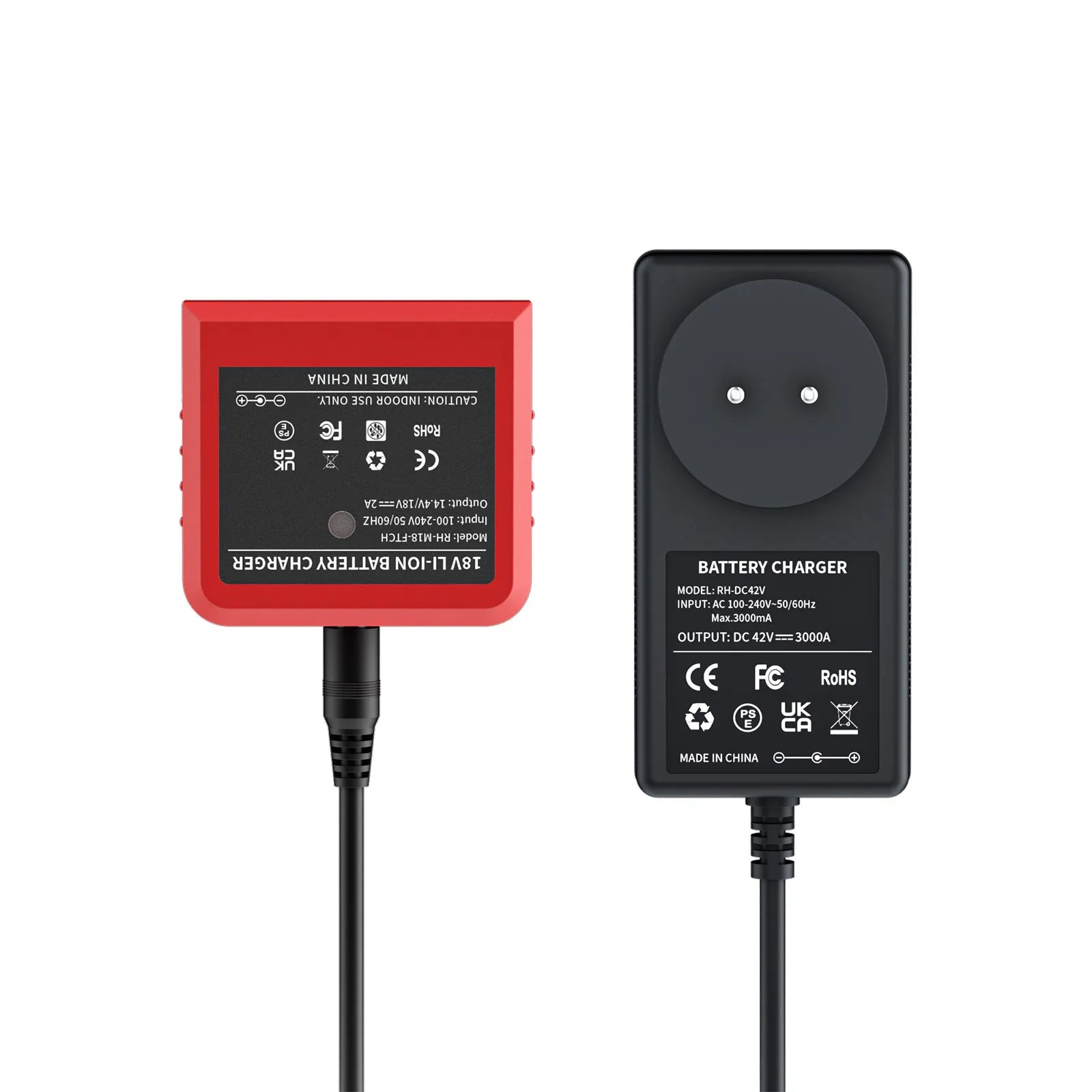 For Milwaukee M18 Battery Charger 18V Replacement For Milwaukee M18B5 XC Li-ion battery 48-11-1815 48-11-1850 2604-22 2604-20