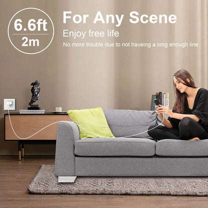 For iPhone Charger Fast Charging 20W USB C Wall Charger with 6FT Super Fast Charger Cable Compatible with iPhone14/13/12/11,iPad