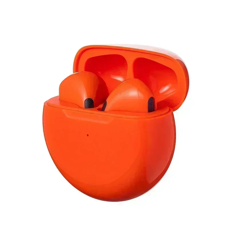 Pro 6 TWS Bluetooth Earphones Wireless Bluetooth Headset Noise Canceling Earbuds with Mic Pro6 Wireless Headphones for IPhone