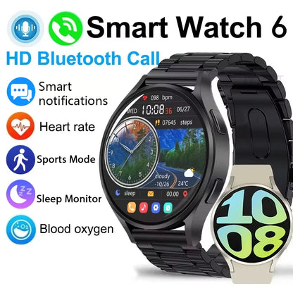 KESHUYOU New Smart Watch 6 Bluetooth Call Sports Health Monitoring Men Women Smart Watch Gift For Android IOS