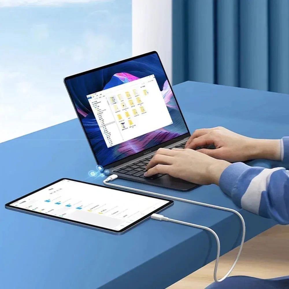 Type-C 120W 10A Quick Charging Cable for Samsung Xiaomi Huawei USB C Mobile Phone Data Cord Super Fast Charge Data Cable 0.25-3M