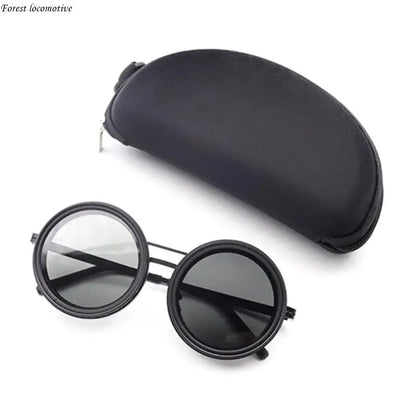 Multifunction Steampunk Sunglasses Polarized Lenses Fashionable for Driving Fishing 32GB