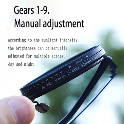Customized  Magnetic Myopia  Clip on ND9 adjustable dimming sunglasses
