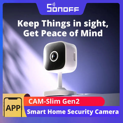 SONOFF CAM-S2 Home Security Camera WiFi 1080P Motion Detection Alert Real-time Interactive Two-way Audio Support Alexa Google