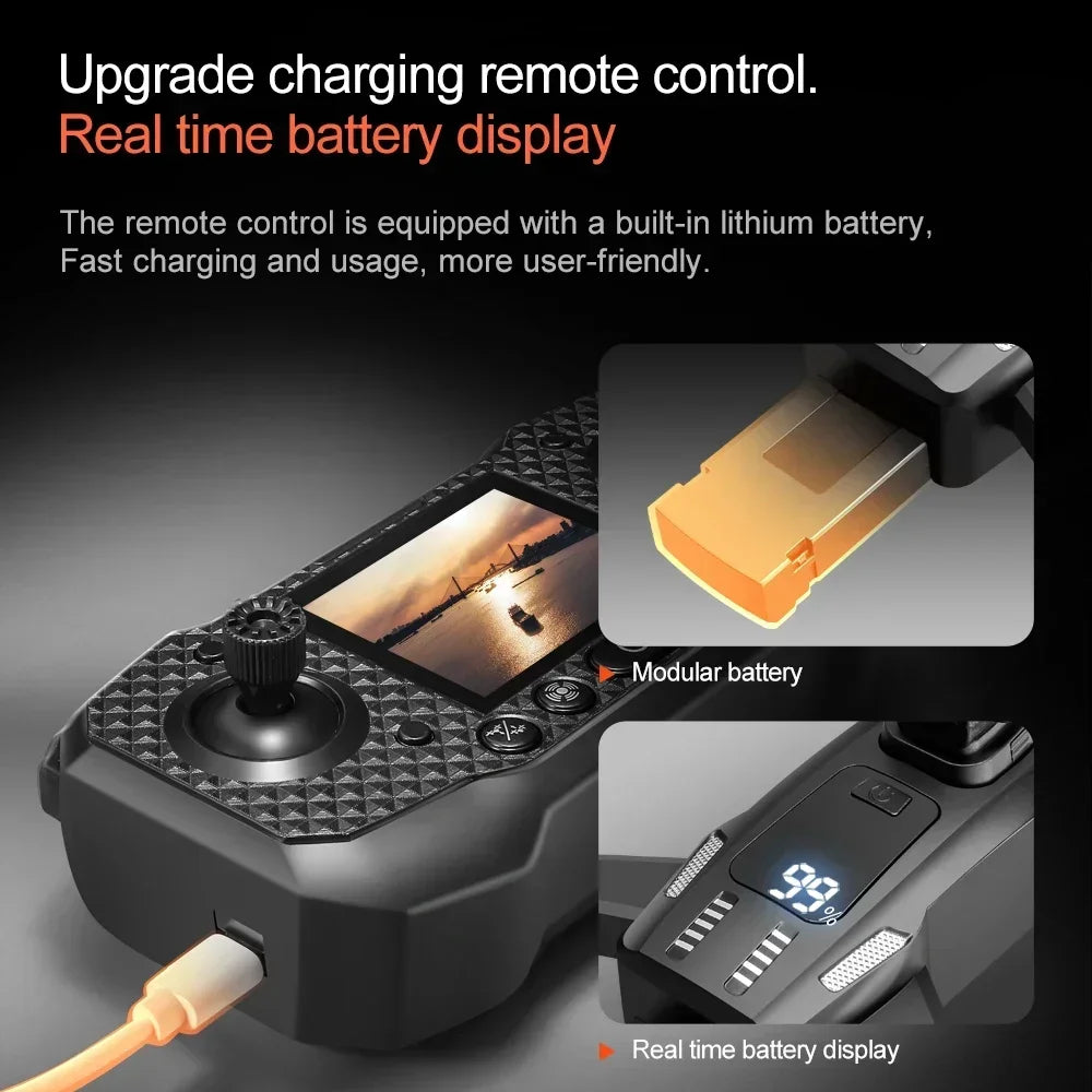 Xiaomi MIJIA M6 Drone Professional 8K Camera Dron 5G WIFI FPV UAV With screen remote control RC Dron avoidance Aerial Quadcopter