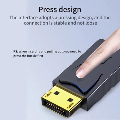 DP TO VGA Cable DisplayPort to VGA Adapter Conversion HD Video Cable For TV Monitor Laptop Computer Projector
