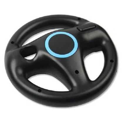 Steering Wheel For Nintendo Wii Remote Controller Mario Kart Racing Games Black White Racing Wheel Plastic Innovative Exciting