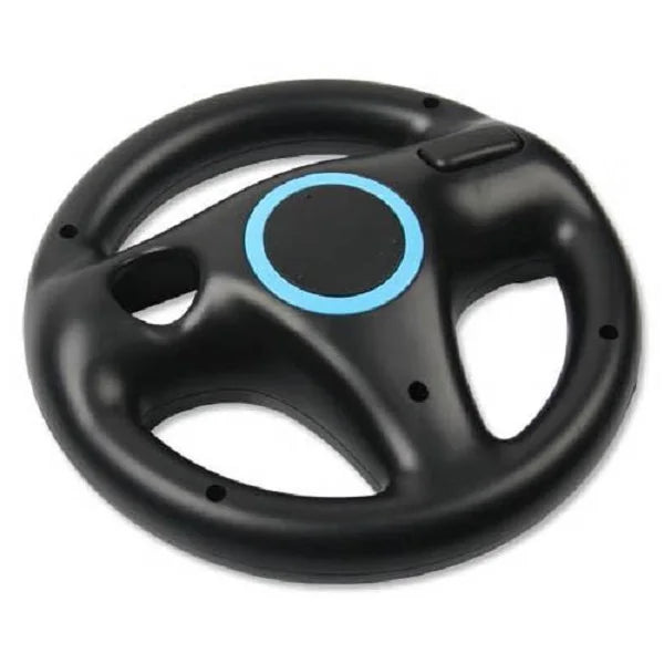 Steering Wheel For Nintendo Wii Remote Controller Mario Kart Racing Games Black White Racing Wheel Plastic Innovative Exciting