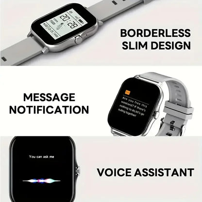 KESHUYOU 2025 New Bluetooth Answer Phone Smartwatch Bluetooth Talk Fitness Tracker Smartwatch For Men Women For Android IOS
