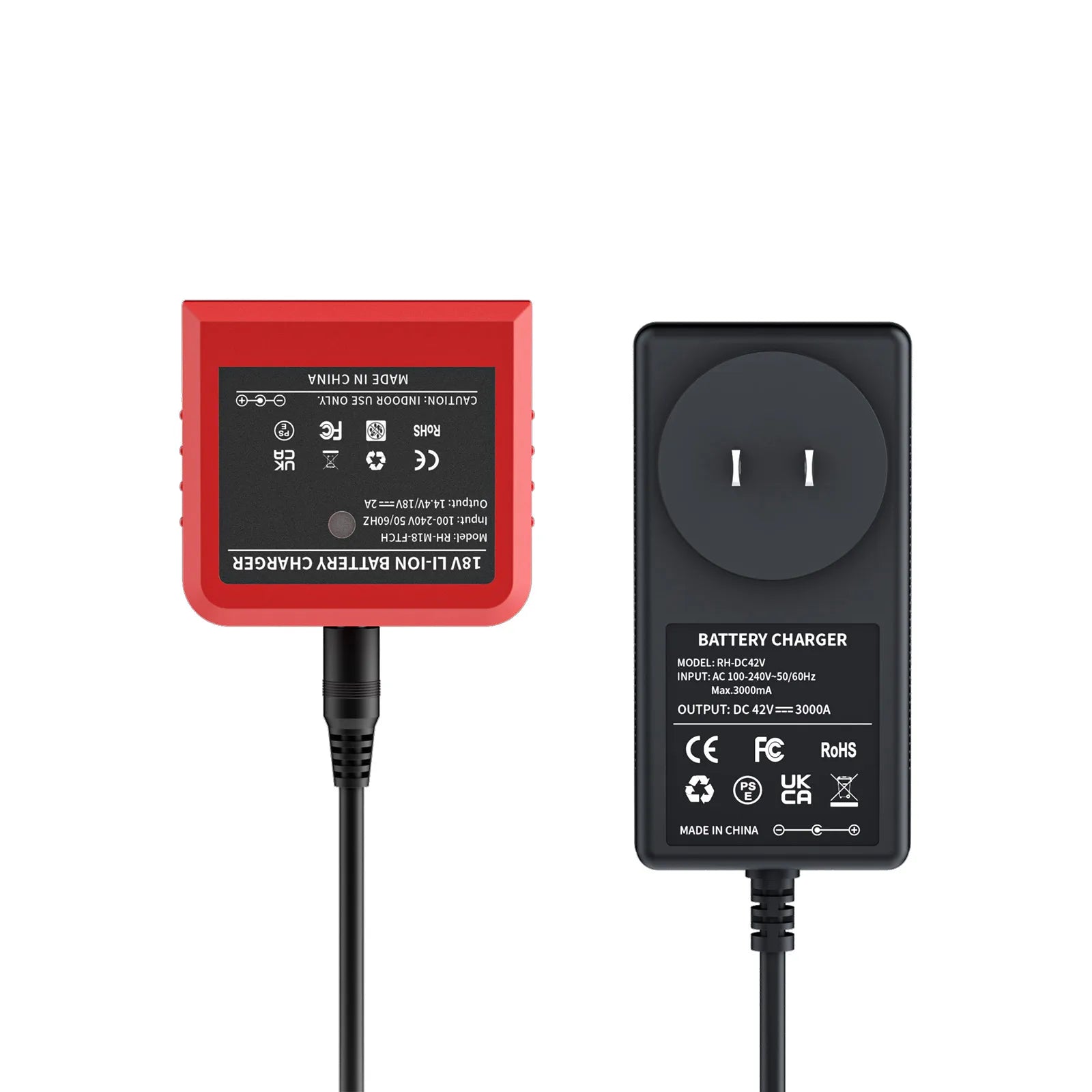 For Milwaukee M18 Battery Charger 18V Replacement For Milwaukee M18B5 XC Li-ion battery 48-11-1815 48-11-1850 2604-22 2604-20