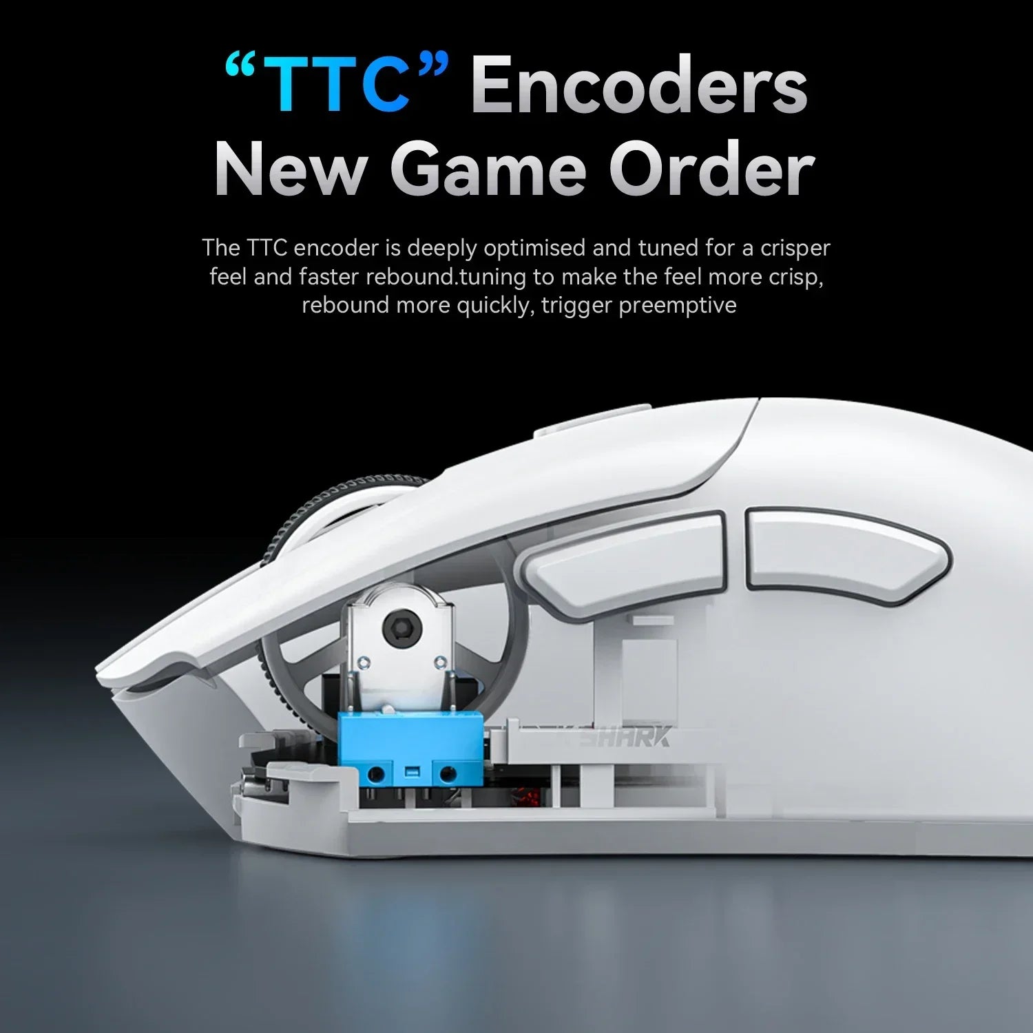 Attack Shark 18000dpi Bluetooth Mouse, 1000Hz,PAW3311,Tri-mode Connection, R1 Macro Gaming Mouse