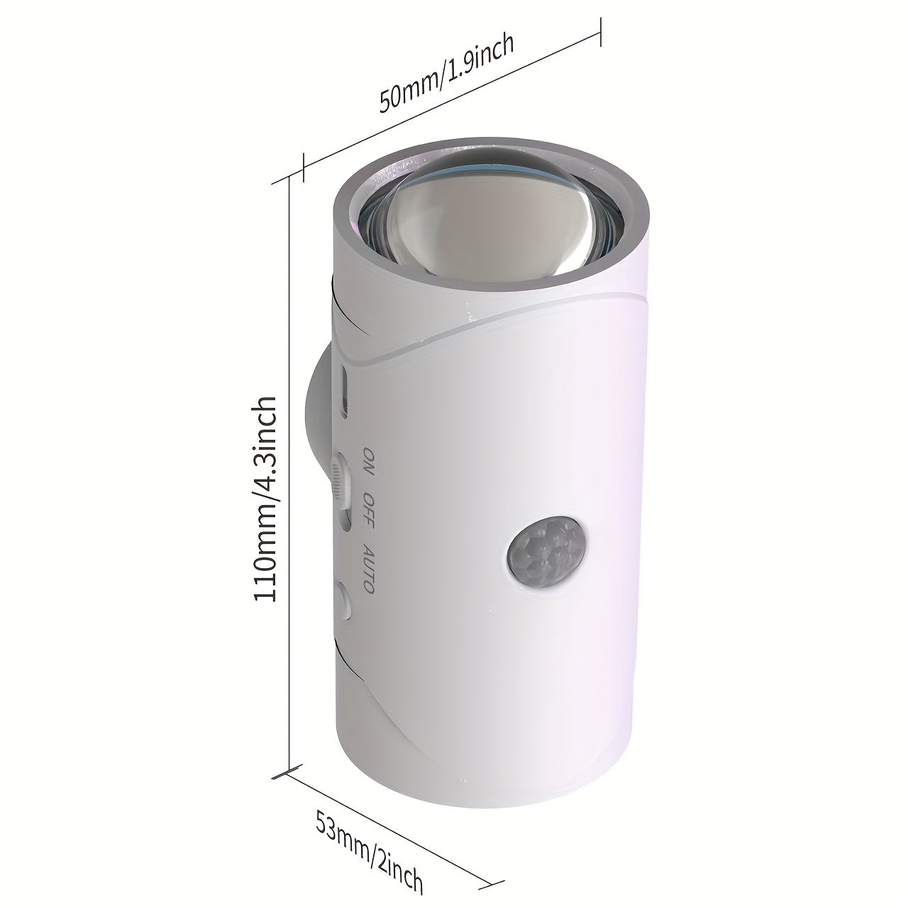 Intelligent Induction Dual Head Multi-color LED Sunset Light, Warm Light Night Light, Multiple Colors to Create Atmosphere, Rechargeable Battery, USB Interface, Suitable for Bedrooms, Corridors, Offices, Parties, Live Streami