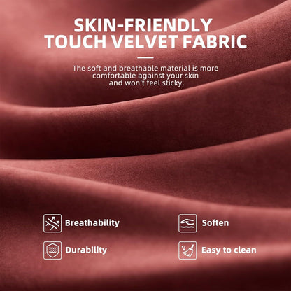 STRACER Velvet Fabric Gaming Chair With Footrest High Back Ergonomic Gamer Chair With Headrest And Massage Lumbar Cushion Racing Reclining Video Game Chair